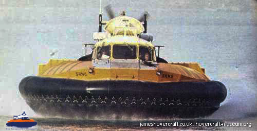 SRN6 with Hovertravel -   (submitted by The <a href='http://www.hovercraft-museum.org/' target='_blank'>Hovercraft Museum Trust</a>).